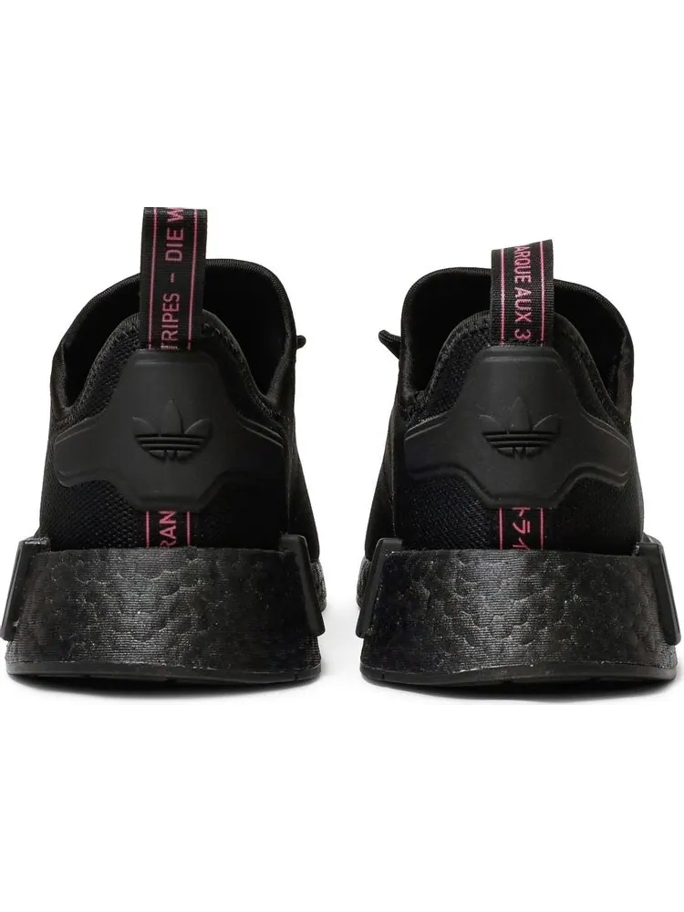 Кроссовки Adidas Wmns NMD_R1 Primeblue 'Black Solar Pink' — изображение 6 из 8, черный