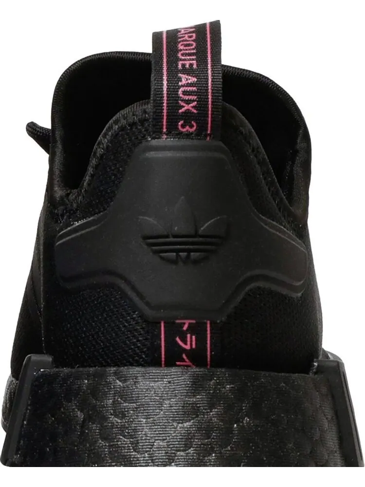 Кроссовки Adidas Wmns NMD_R1 Primeblue 'Black Solar Pink' — изображение 7 из 8, черный