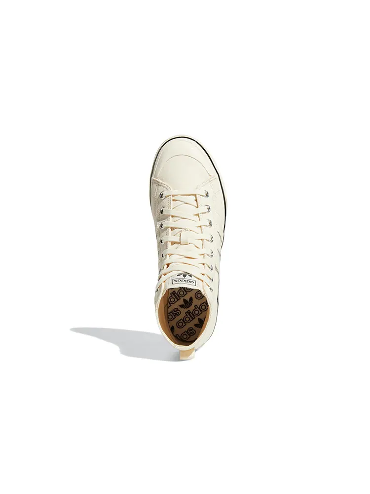 Кроссовки Nizza Adidas Originals High Rf 74 'Ecru Tint' — изображение 4 из 5, белый