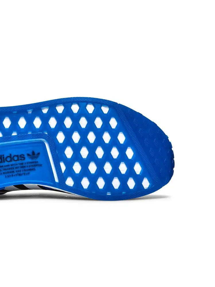 Кроссовки adidas NMD_R1 Primeblue 'Black Royal Blue' — изображение 6 из 9, черный/белый/синий