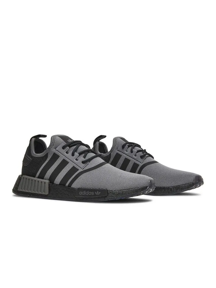 Кроссовки adidas NMD_R1 Primeblue 'Grey Black' — изображение 9 из 9, серый/черный/серый
