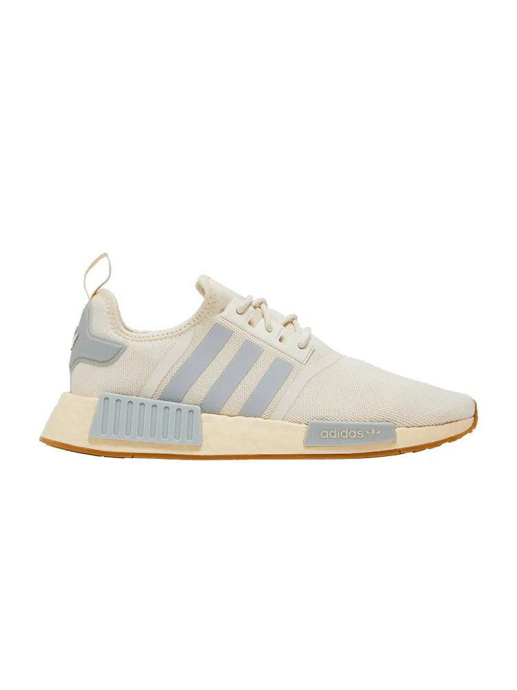 Кроссовки adidas NMD_R1 Primeblue 'Wonder White Gum' — изображение 1 из 9, белый/белый