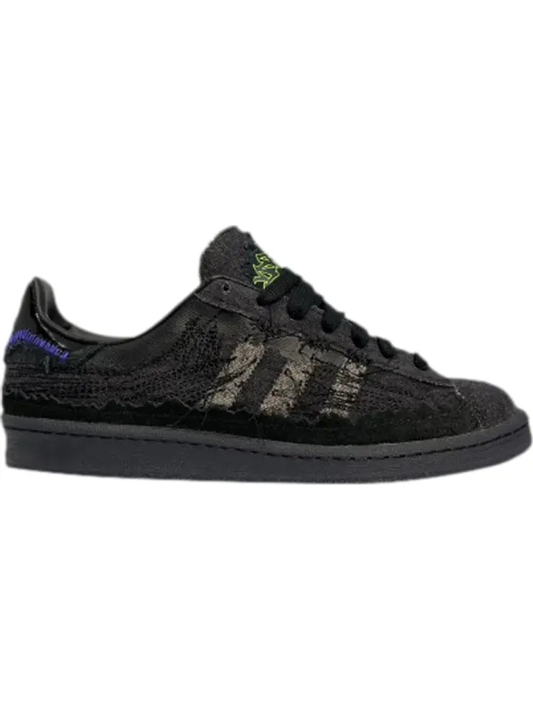 Кроссовки Adidas Youth of Paris x Campus 80s 'Black' — изображение 1 из 1, черный