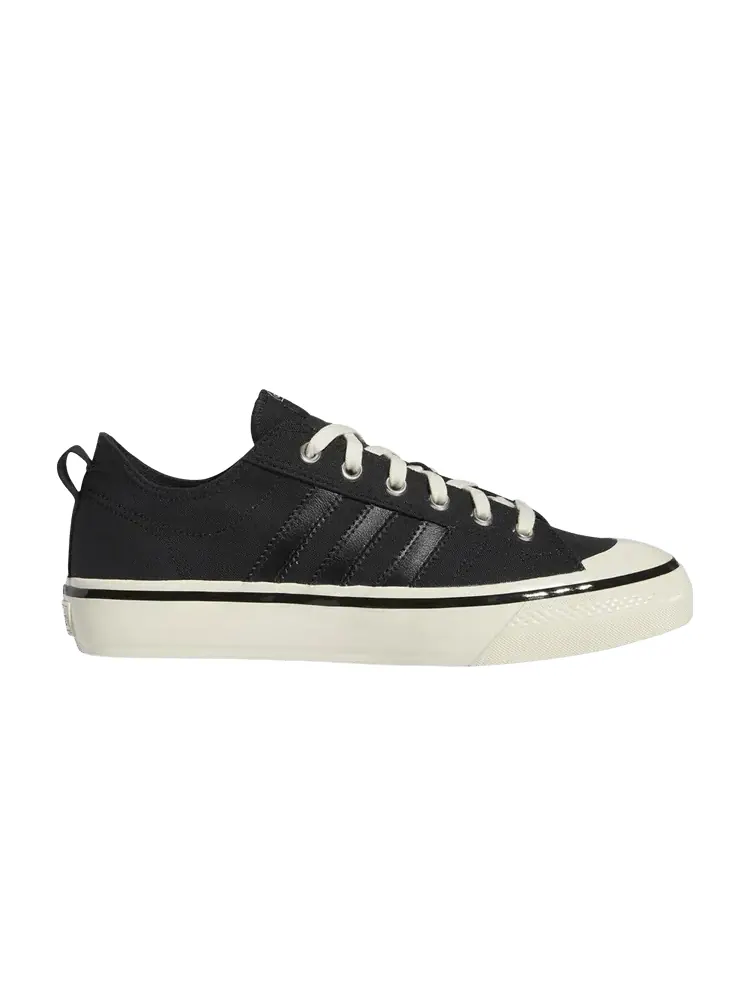 Кроссовки adidas Nizza RF 74 'Black White' — изображение 1 из 1, черный/белый
