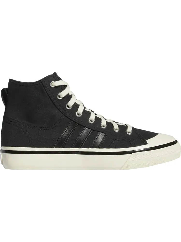 Кроссовки Adidas Nizza High RF 74 'Black Cream White' — изображение 1 из 1, черный