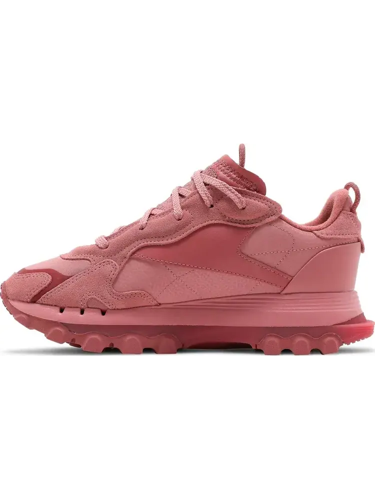 Кроссовки cardi b x wmns classic leather 'sandy rose' Reebok — изображение 3 из 8, розовый