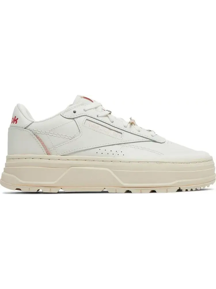 Кроссовки wmns club c double geo 'chalk alabaster' Reebok — изображение 1 из 8, белый