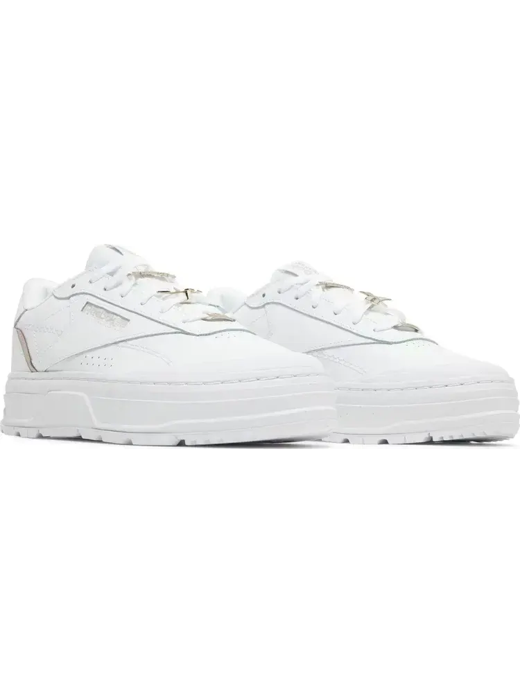Кроссовки wmns club c double geo 'white moonstone' Reebok — изображение 8 из 8, белый
