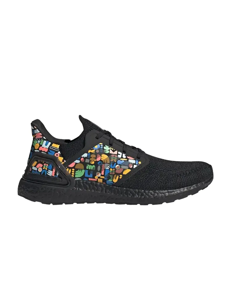 Кроссовки adidas UltraBoost DNA 'Sea City Pack - Indonesia' — изображение 1 из 1, черный/черный/зеленый
