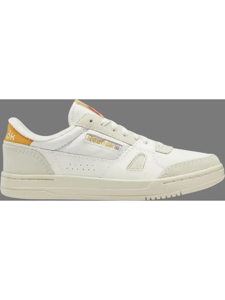 Кроссовки lt court 'bright ochre' Reebok, пломбир — изображение 1 из 1, бежевый