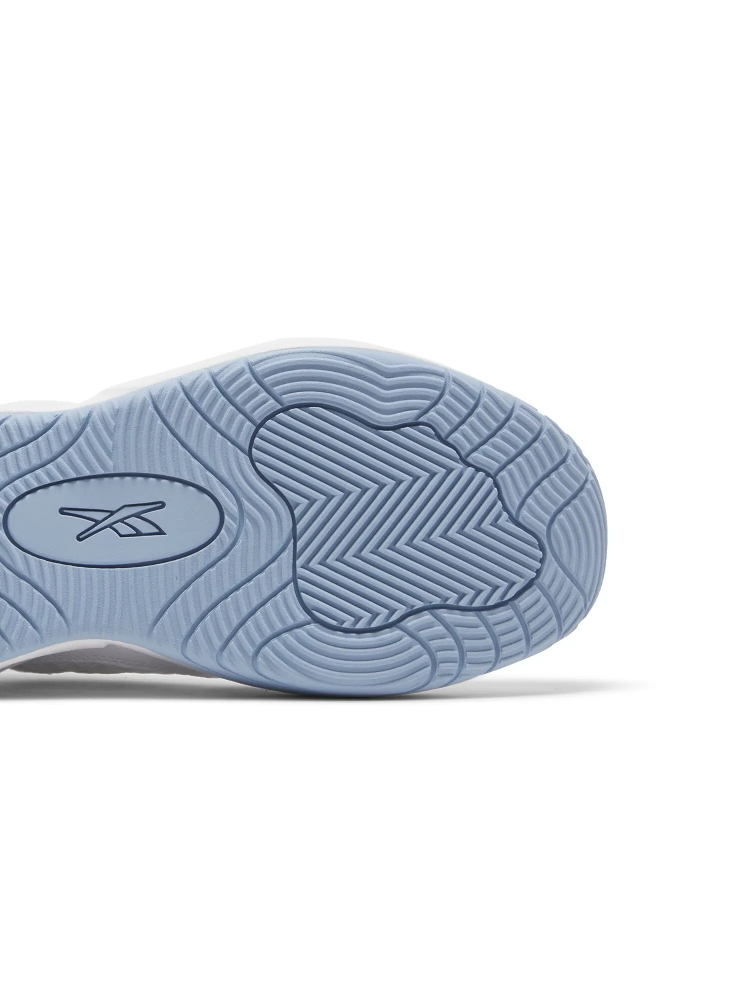 Кроссовки Solution Mid Reebok — изображение 5 из 8, белый/синий/желтый