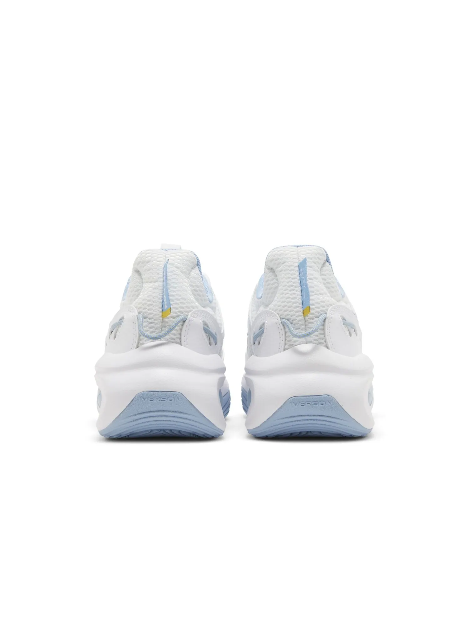 Кроссовки Solution Mid Reebok — изображение 6 из 8, белый/синий/желтый