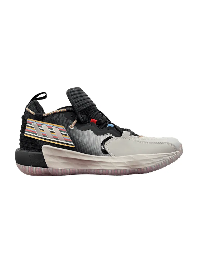 Кроссовки adidas Dame 7 EXTPLY 'Black Grey' — изображение 1 из 1