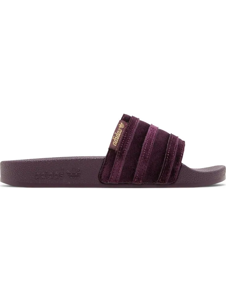 Сандалии Adidas Wmns Adilette Slide 'Victory Crimson' — изображение 1 из 8, красный