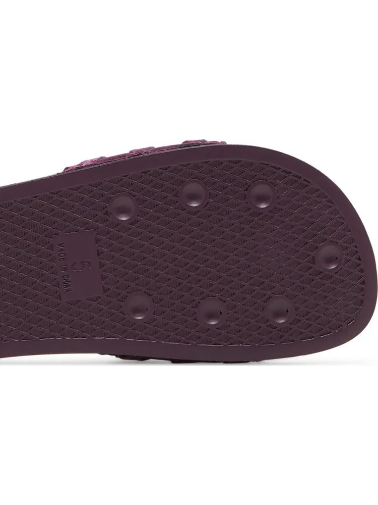 Сандалии Adidas Wmns Adilette Slide 'Victory Crimson' — изображение 5 из 8, красный