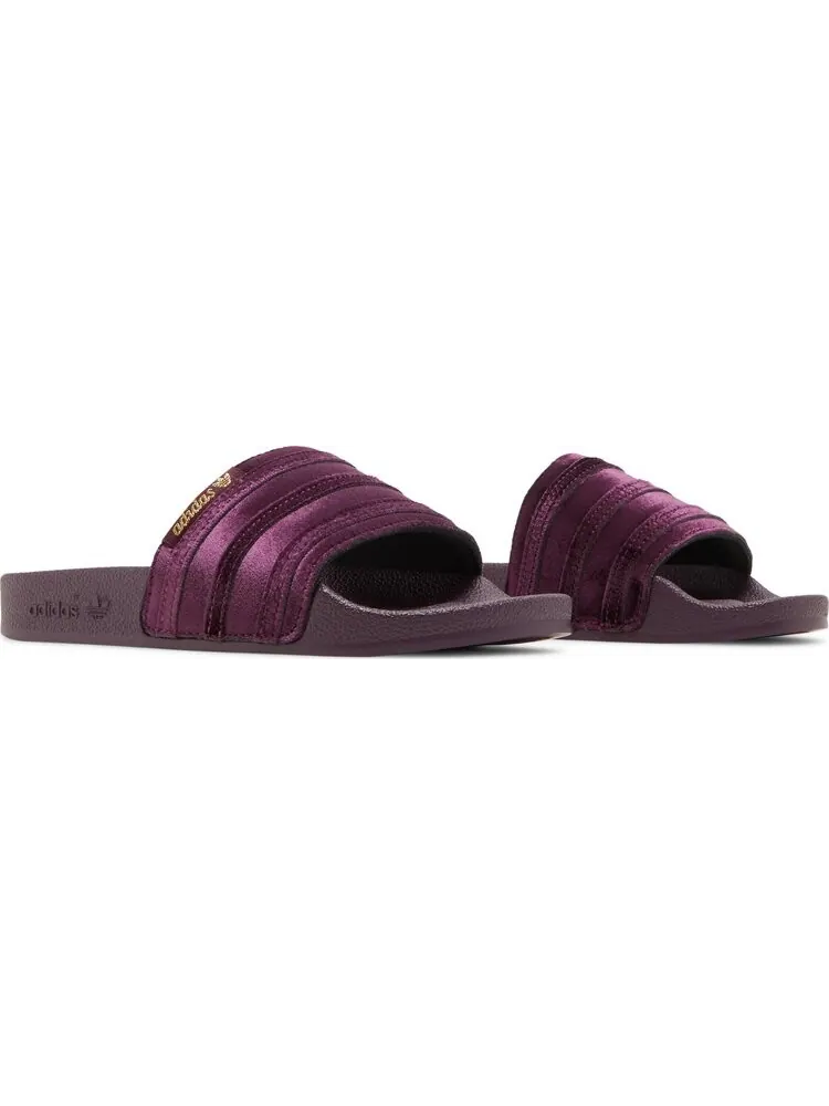 Сандалии Adidas Wmns Adilette Slide 'Victory Crimson' — изображение 8 из 8, красный