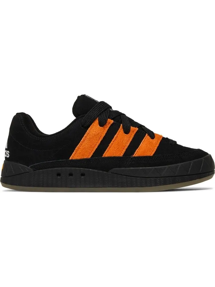 Кроссовки Adidas Jamal Smith x Adimatic 'Black Orange Rush' — изображение 1 из 8, черный