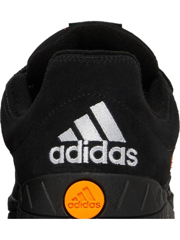 Кроссовки Adidas Jamal Smith x Adimatic 'Black Orange Rush' — изображение 7 из 8, черный