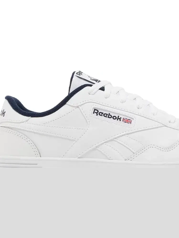 Кроссовки club memt parafit 4e wide 'white vector navy' Reebok — изображение 2 из 8, белый