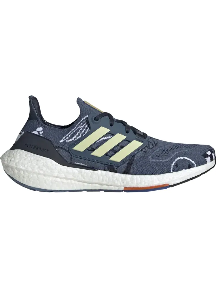 Кроссовки Adidas UltraBoost 22 'Wonder Steel Almost Yellow' — изображение 1 из 1, синий