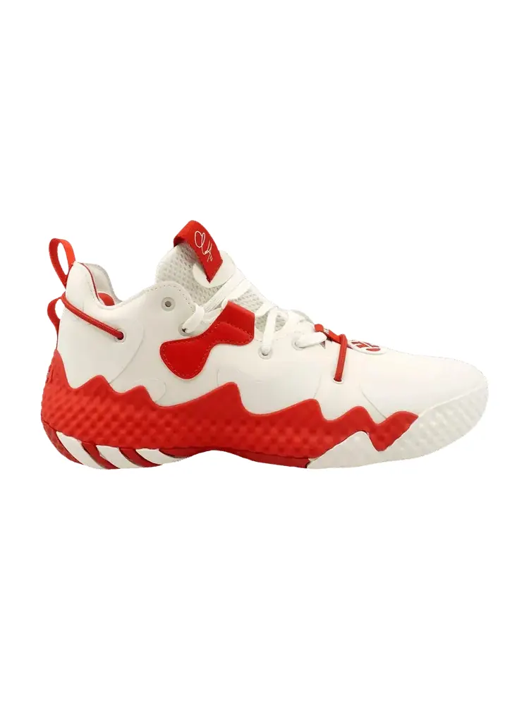 Кроссовки Harden Vol. 6 'Off White College Red' — изображение 1 из 1, белый красный
