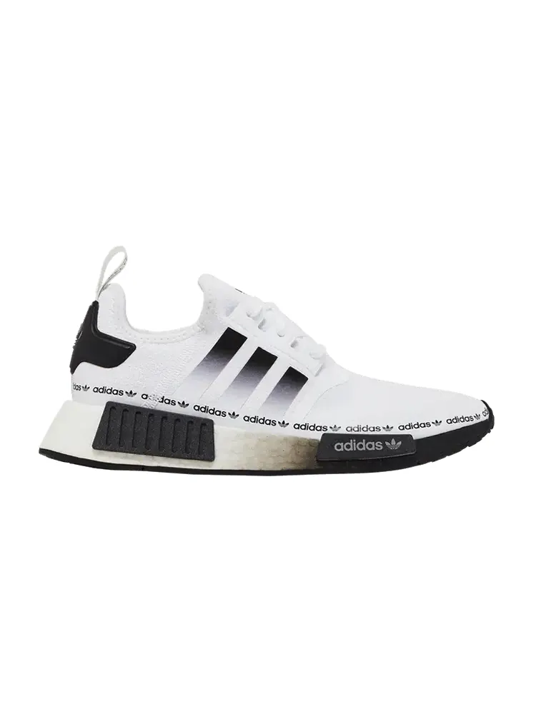 Кроссовки adidas NMD_R1 'White Black Gradient' — изображение 1 из 9, белый/черный/белый