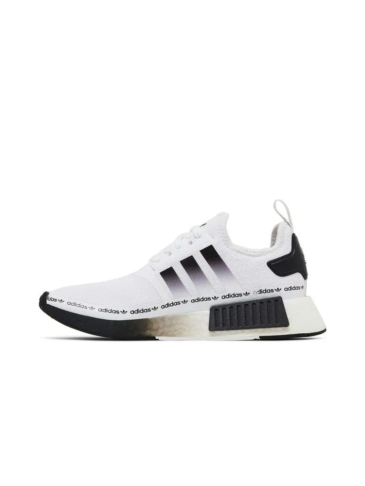 Кроссовки adidas NMD_R1 'White Black Gradient' — изображение 4 из 9, белый/черный/белый