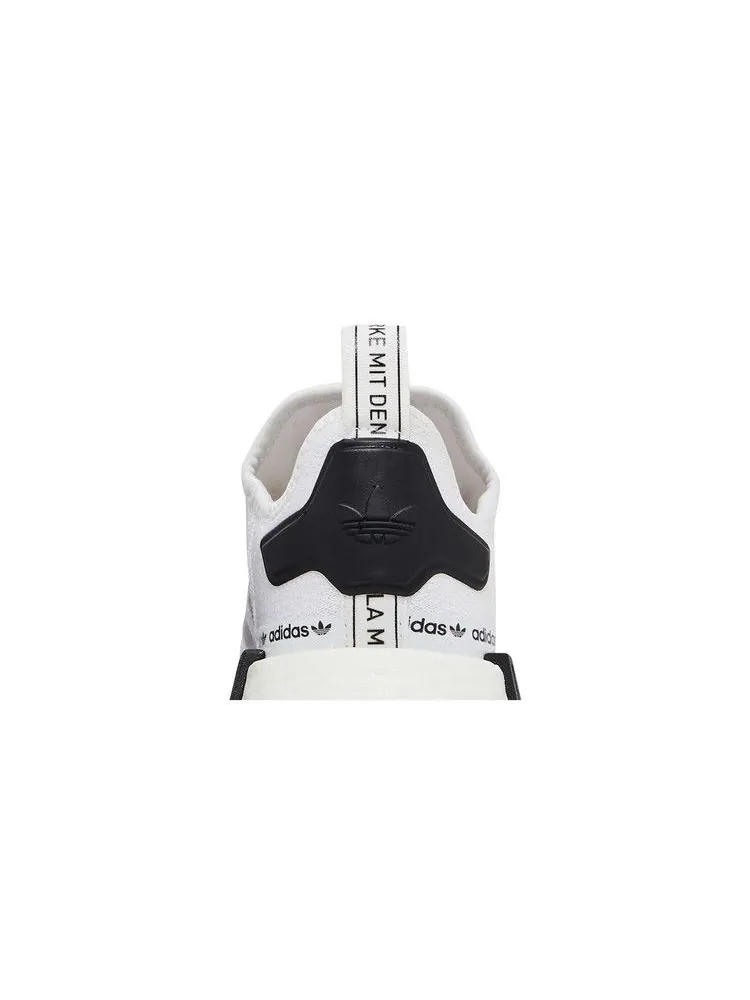 Кроссовки adidas NMD_R1 'White Black Gradient' — изображение 8 из 9, белый/черный/белый