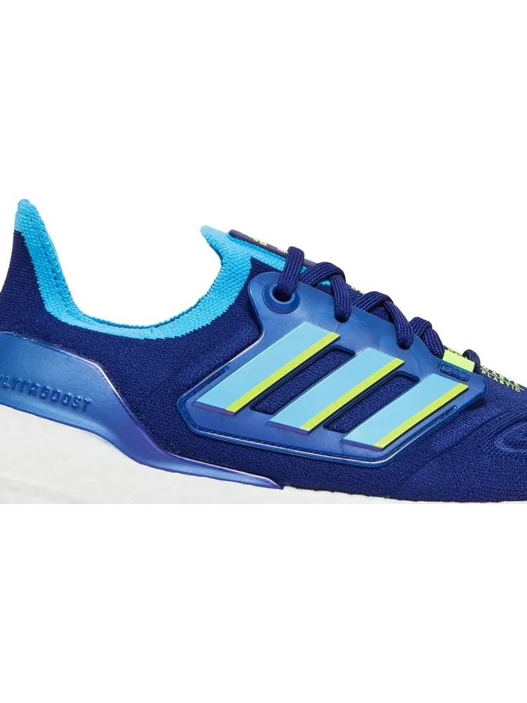Кроссовки Adidas UltraBoost 22 'Legacy Indigo Solar Yellow' — изображение 2 из 8, синий