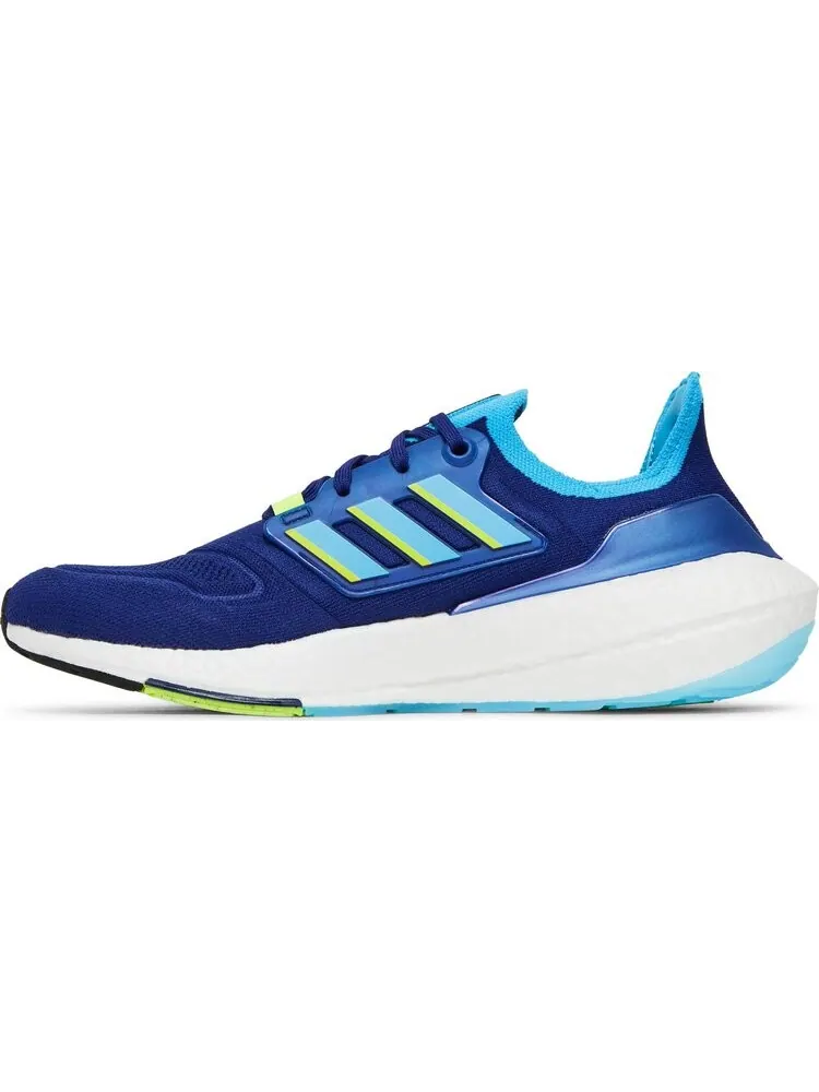 Кроссовки Adidas UltraBoost 22 'Legacy Indigo Solar Yellow' — изображение 3 из 8, синий