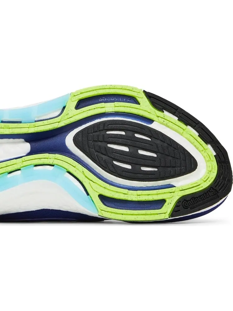 Кроссовки Adidas UltraBoost 22 'Legacy Indigo Solar Yellow' — изображение 5 из 8, синий