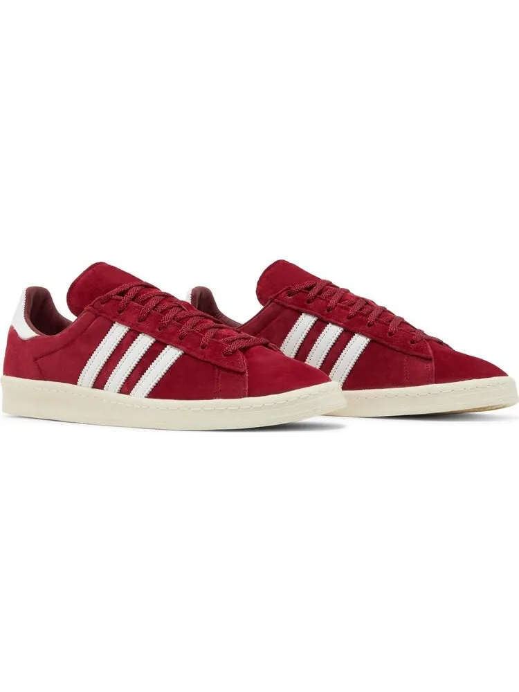 Кроссовки Adidas Campus 80s — изображение 8 из 8, бордовый/белый