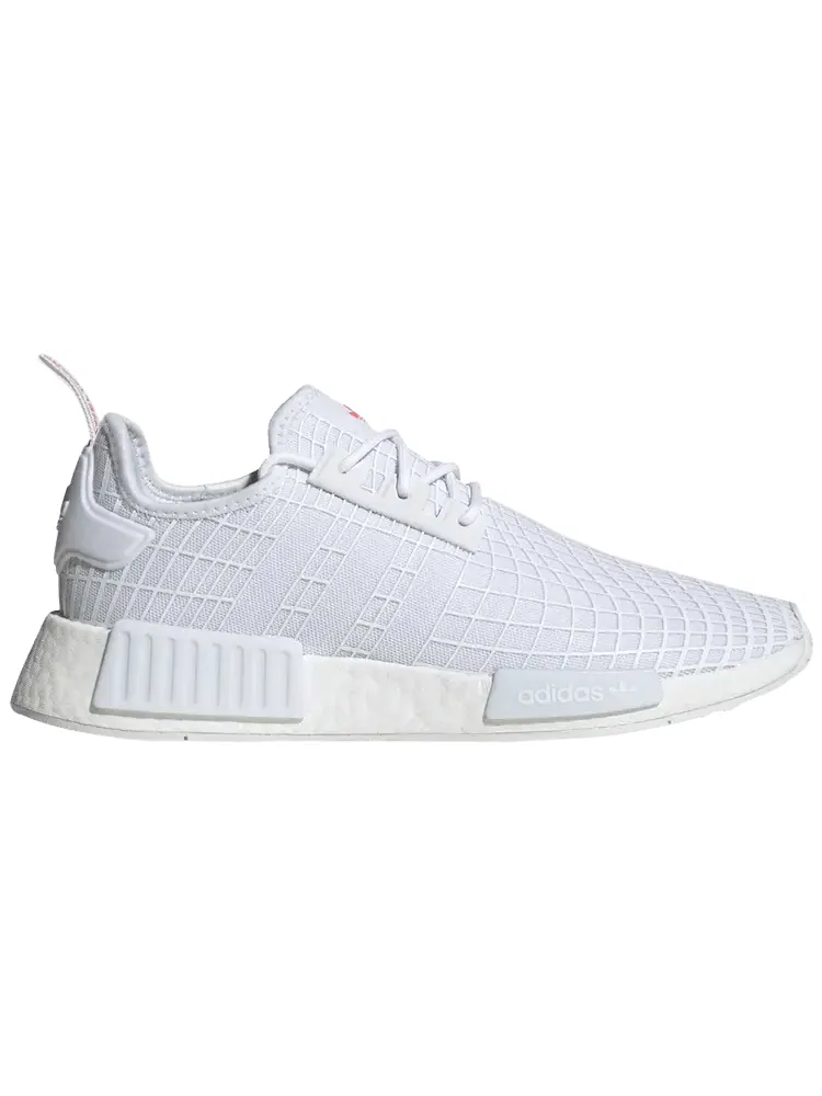 Кроссовки adidas NMD_R1 'White Solar Red Web' — изображение 1 из 1, белый