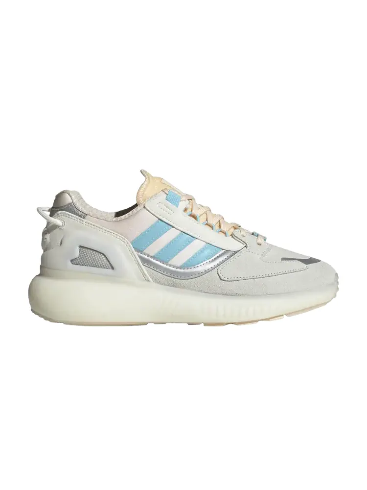 Кроссовки Wmns ZX 5K Boost 'Off White Bliss Blue' — изображение 1 из 1, белый синий