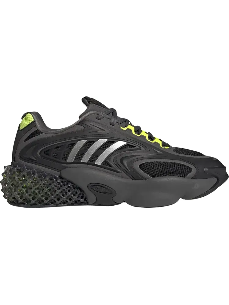 Кроссовки Adidas 4D Krazed 'Black Solar Yellow' — изображение 1 из 1, черный