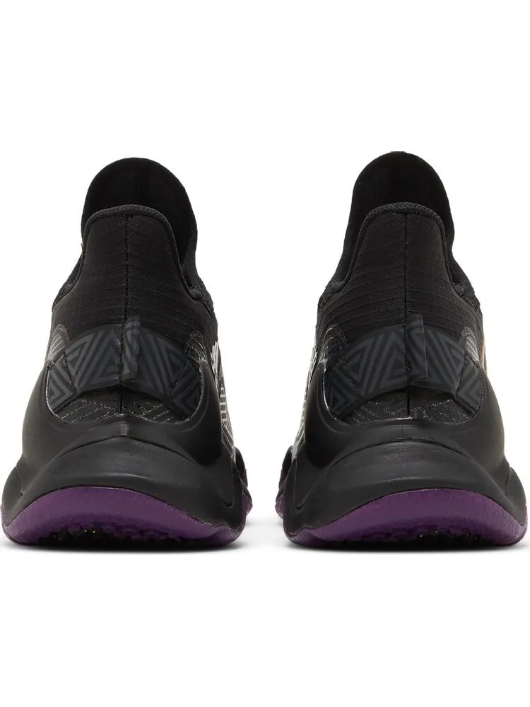 Кроссовки Adidas Marvel x Mahomes 1 Impact FLX 'Black Panther' — изображение 6 из 8, черный