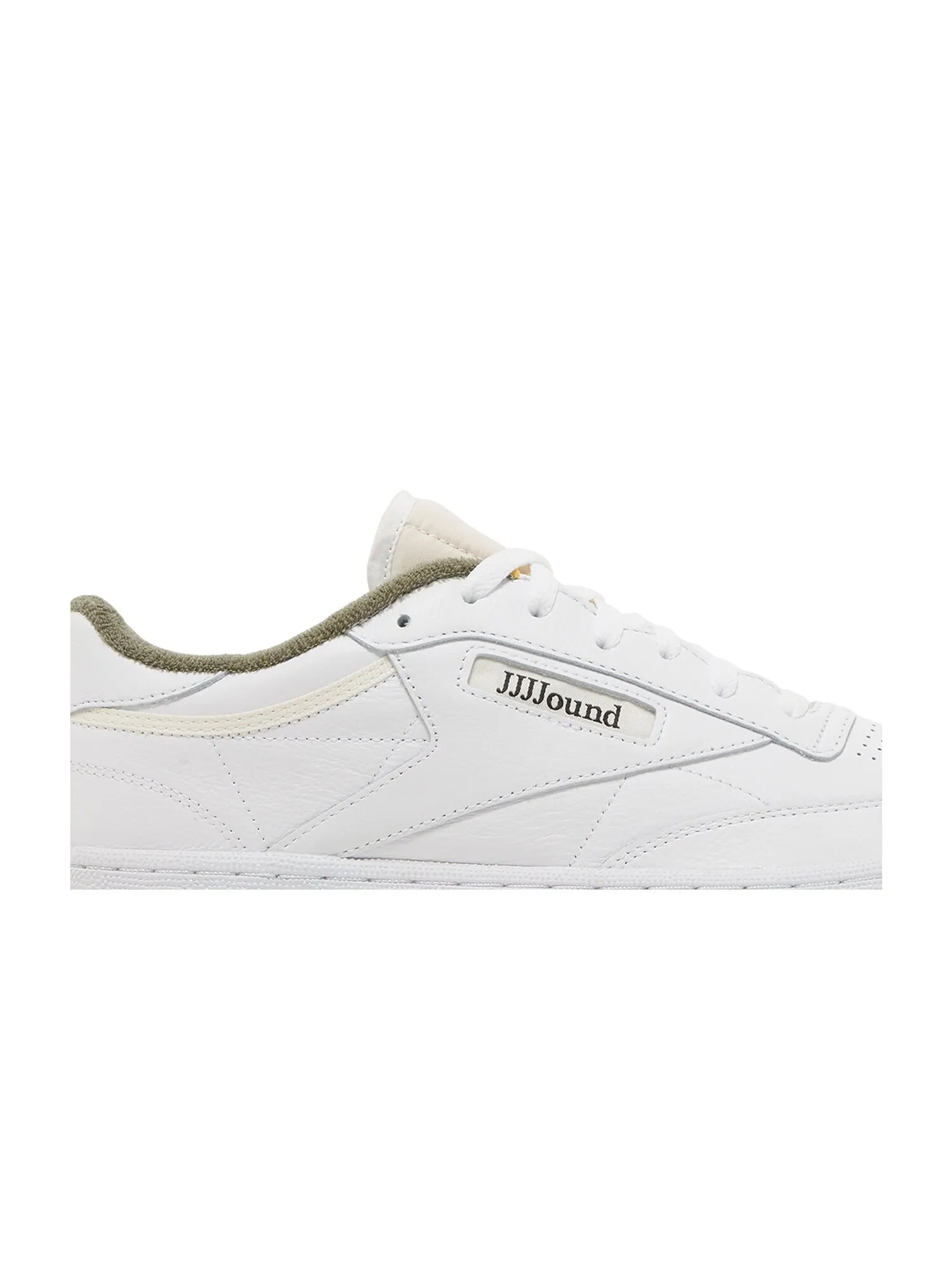 Кроссовки JJJJound x Club C 85 Reebok — изображение 2 из 8, белый