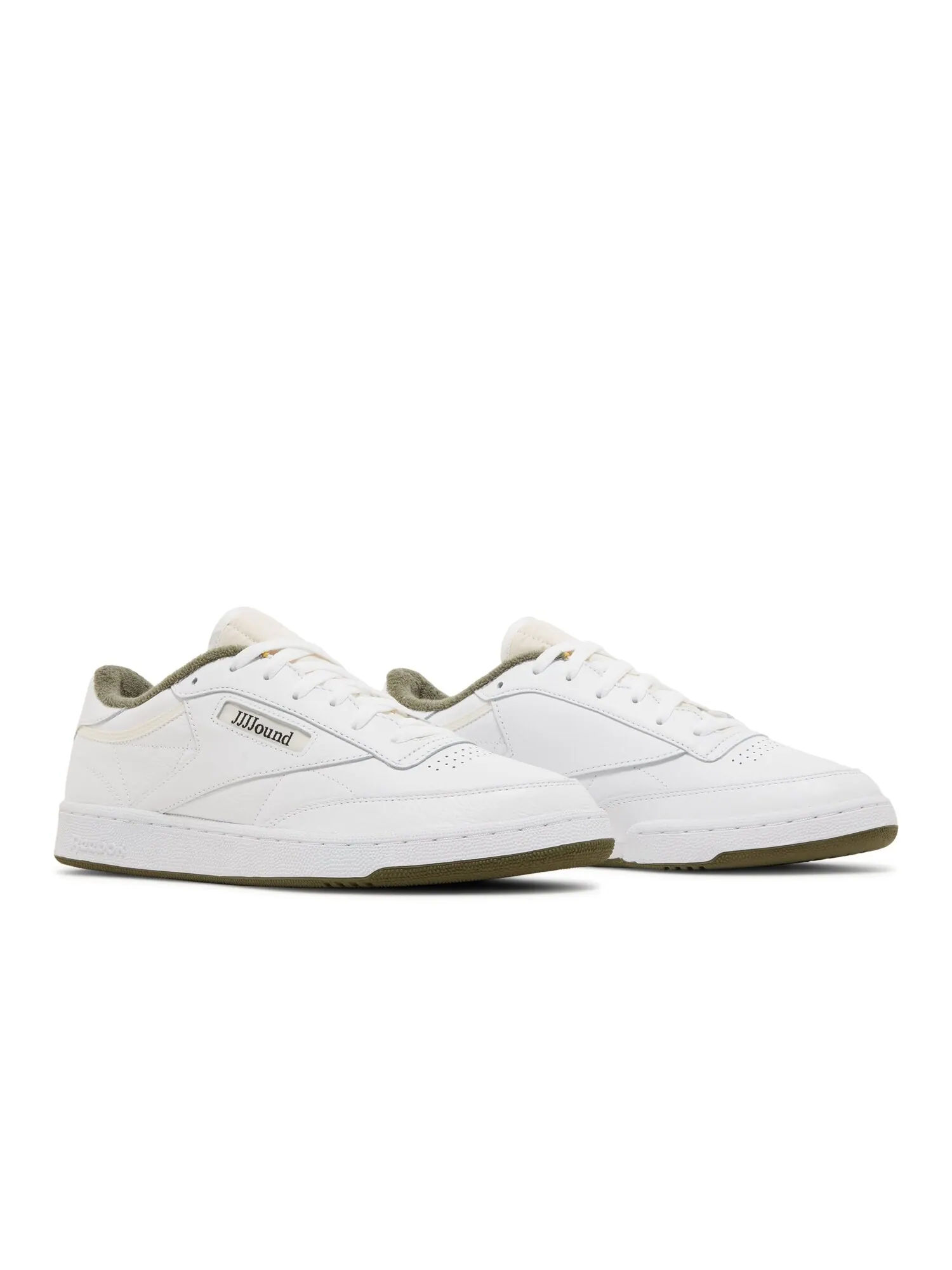 Кроссовки JJJJound x Club C 85 Reebok — изображение 8 из 8, белый