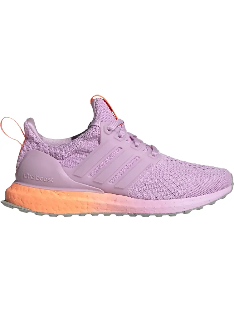 Кроссовки Adidas UltraBoost 5.0 DNA J 'Bliss Lilac Orange Gradient' — изображение 1 из 1, фиолетовый