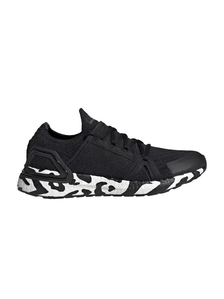 Кроссовки adidas Stella McCartney x Wmns UltraBoost 20 'Black White' — изображение 1 из 1, черный/черный/зеленый