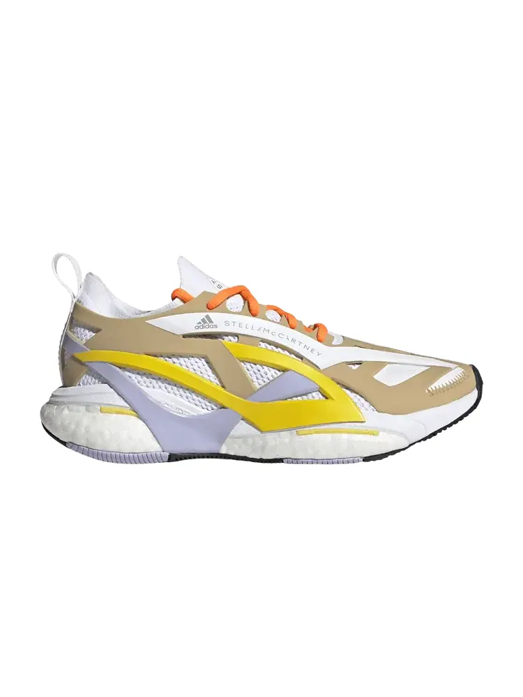 Кроссовки adidas Stella McCartney x Wmns SolarGlide Gum Shift Purple Yellow — изображение 1 из 1, фиолетовый желтый