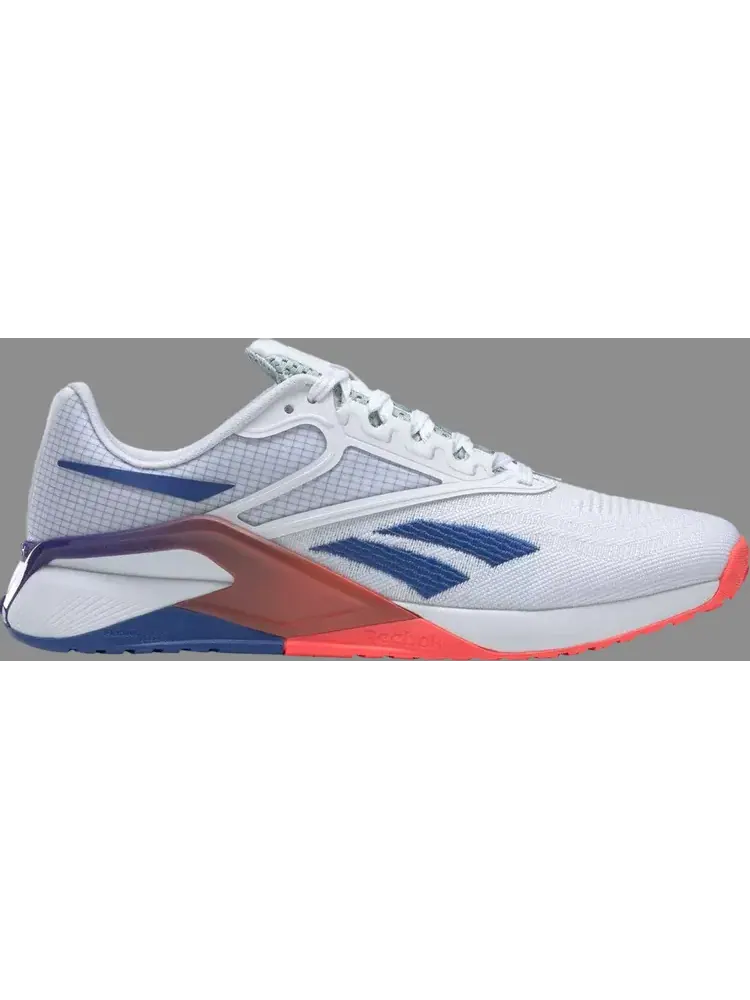 Кроссовки nano x2 'white vector blue gradient' Reebok — изображение 1 из 1, белый