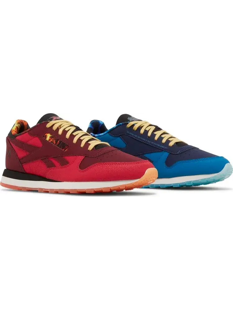 Кроссовки street fighter x classic leather 'gill' Reebok — изображение 8 из 8, мульти