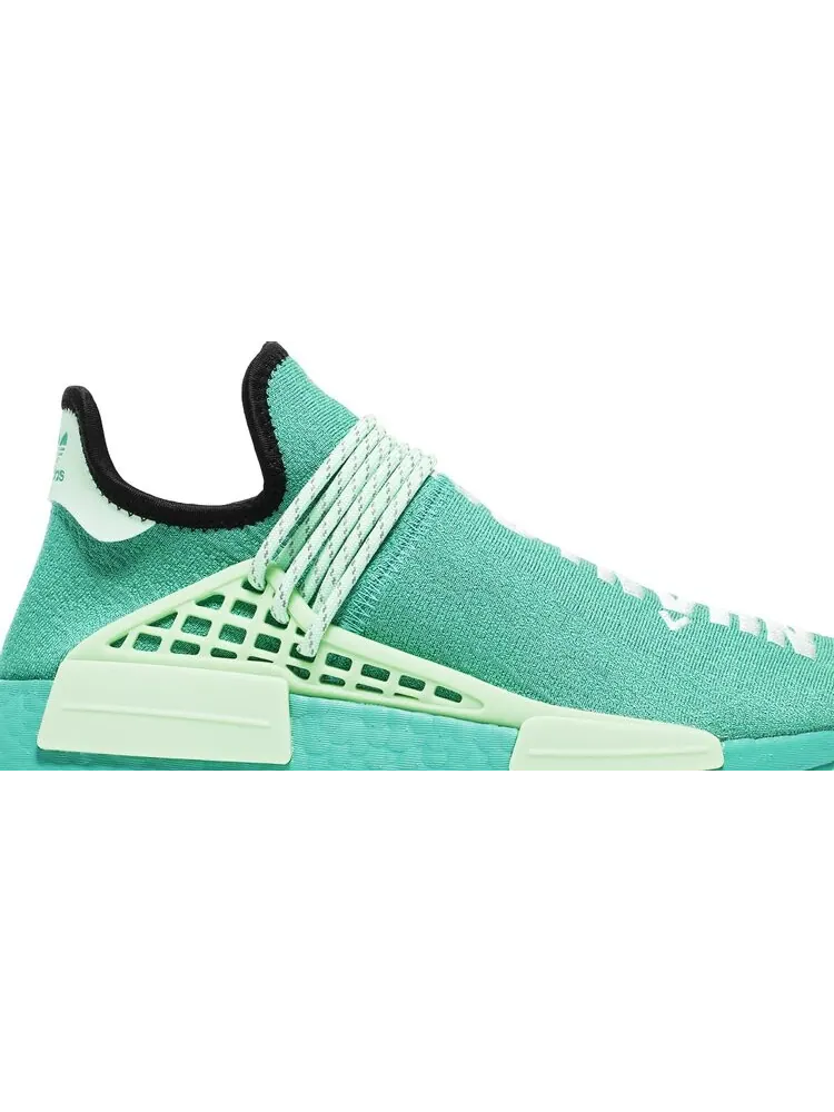 Кроссовки Adidas Pharrell x NMD Human Race 'Core Green' — изображение 2 из 8, зеленый