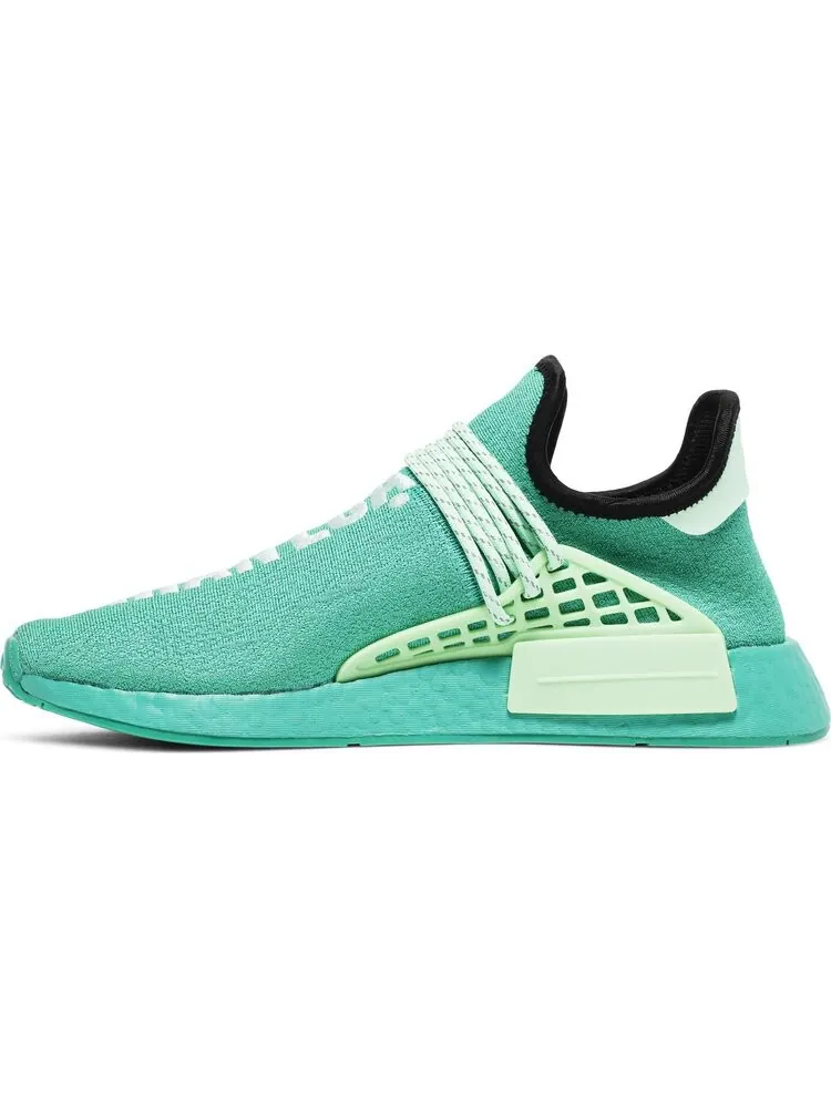Кроссовки Adidas Pharrell x NMD Human Race 'Core Green' — изображение 3 из 8, зеленый