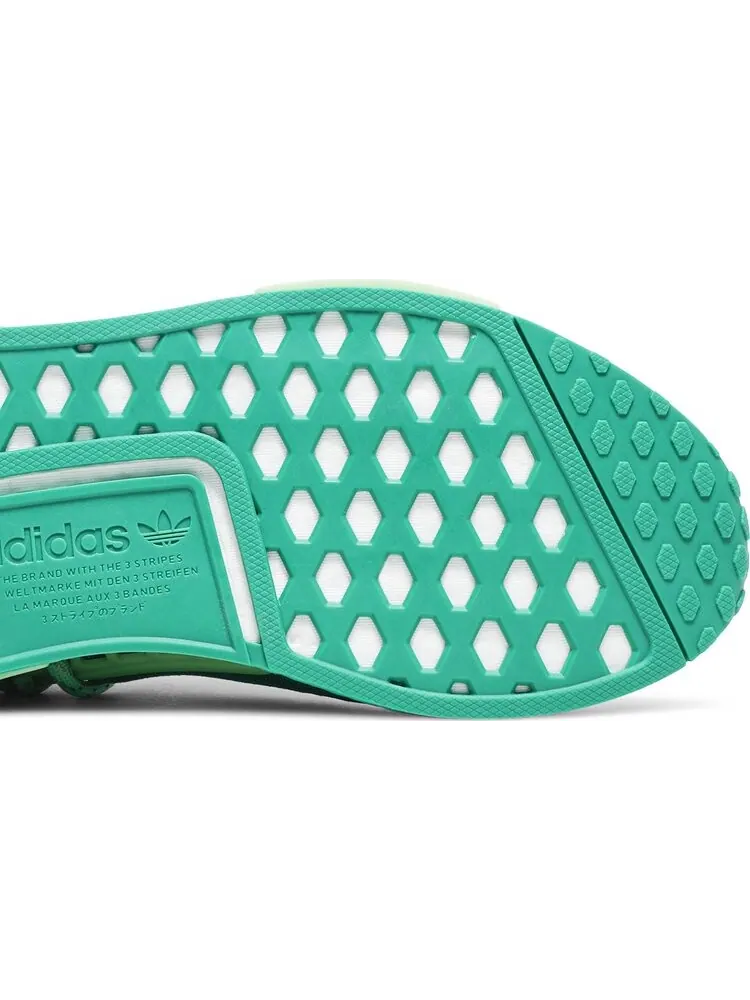 Кроссовки Adidas Pharrell x NMD Human Race 'Core Green' — изображение 5 из 8, зеленый