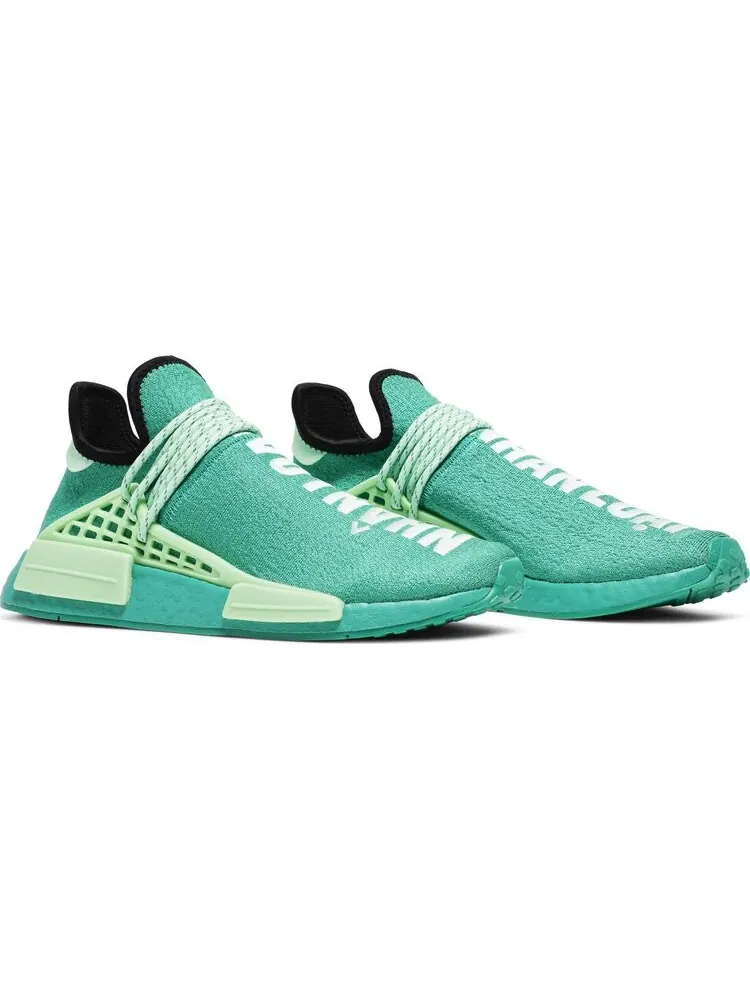 Кроссовки Adidas Pharrell x NMD Human Race 'Core Green' — изображение 8 из 8, зеленый