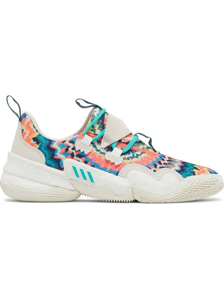 Кроссовки Adidas Trae Young 1 'Tie-Dye' — изображение 1 из 8, мульти