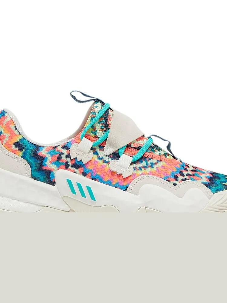 Кроссовки Adidas Trae Young 1 'Tie-Dye' — изображение 2 из 8, мульти
