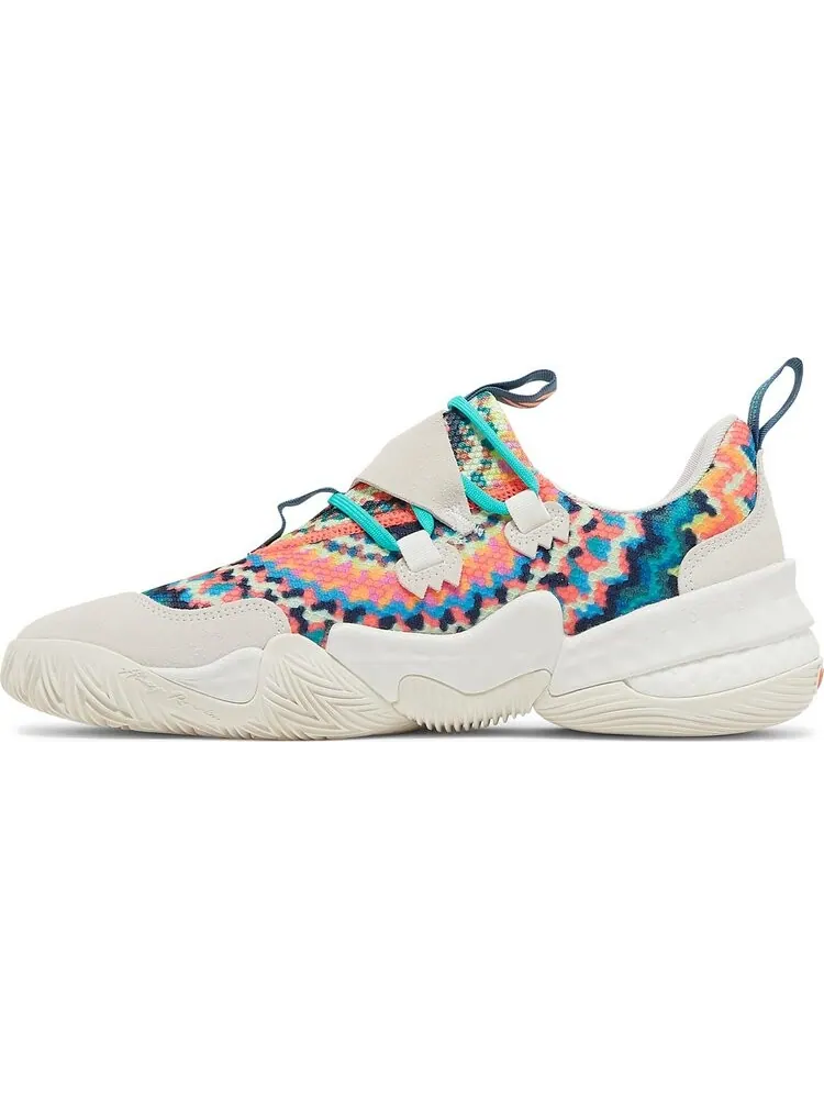 Кроссовки Adidas Trae Young 1 'Tie-Dye' — изображение 3 из 8, мульти